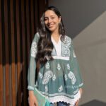 Lace Top Green Paisley