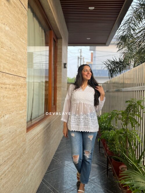 Lace Top White Moon - Image 3