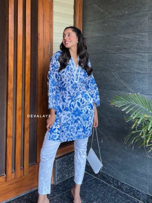 Zaya Top Blue - Image 8