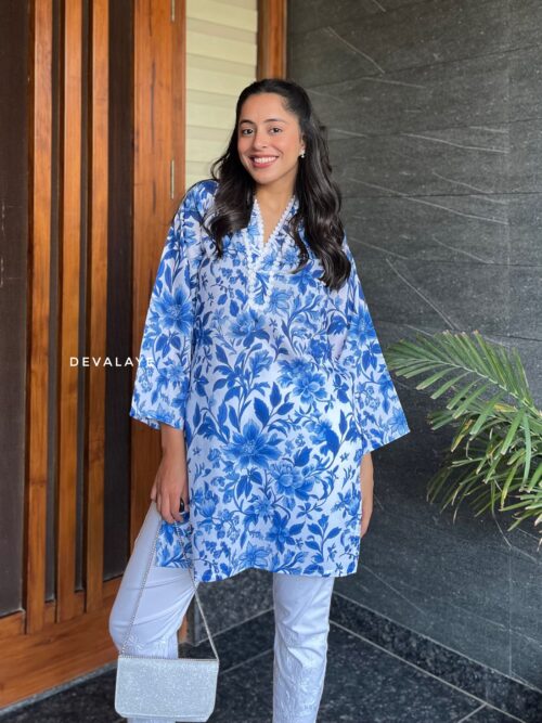Zaya Top Blue - Image 3