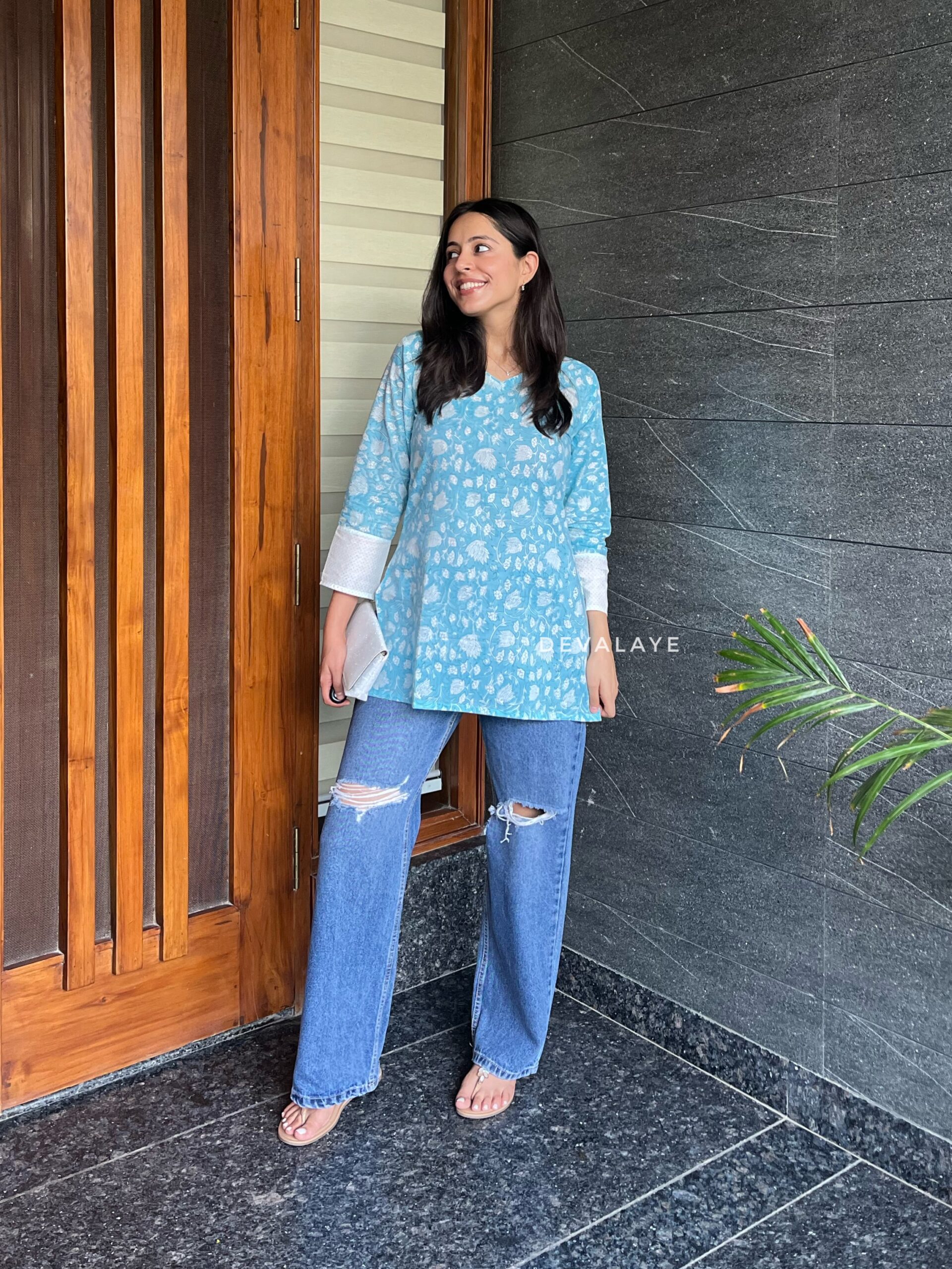 Sara Top Blue - Image 4