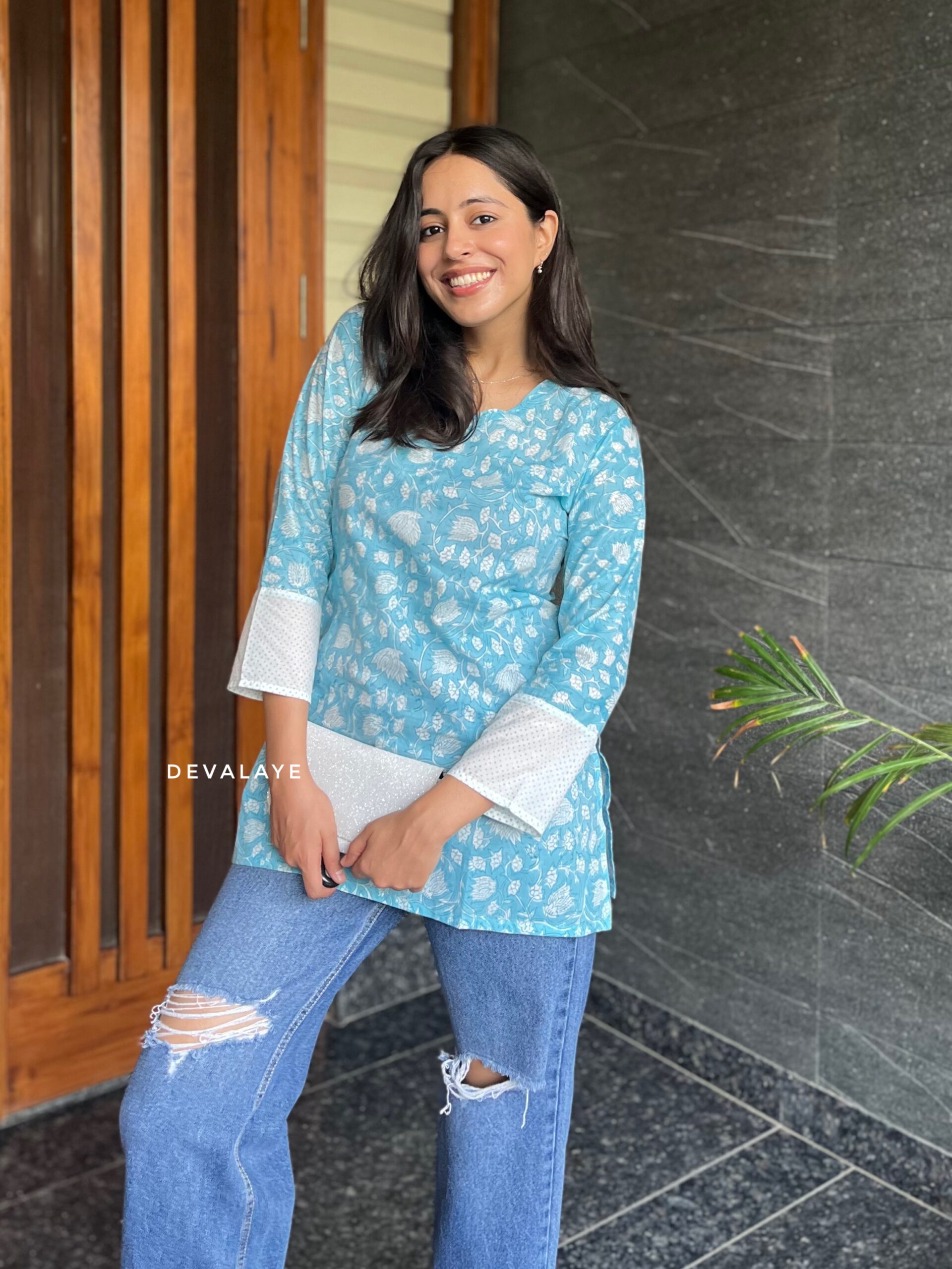 Sara Top Blue - Image 6