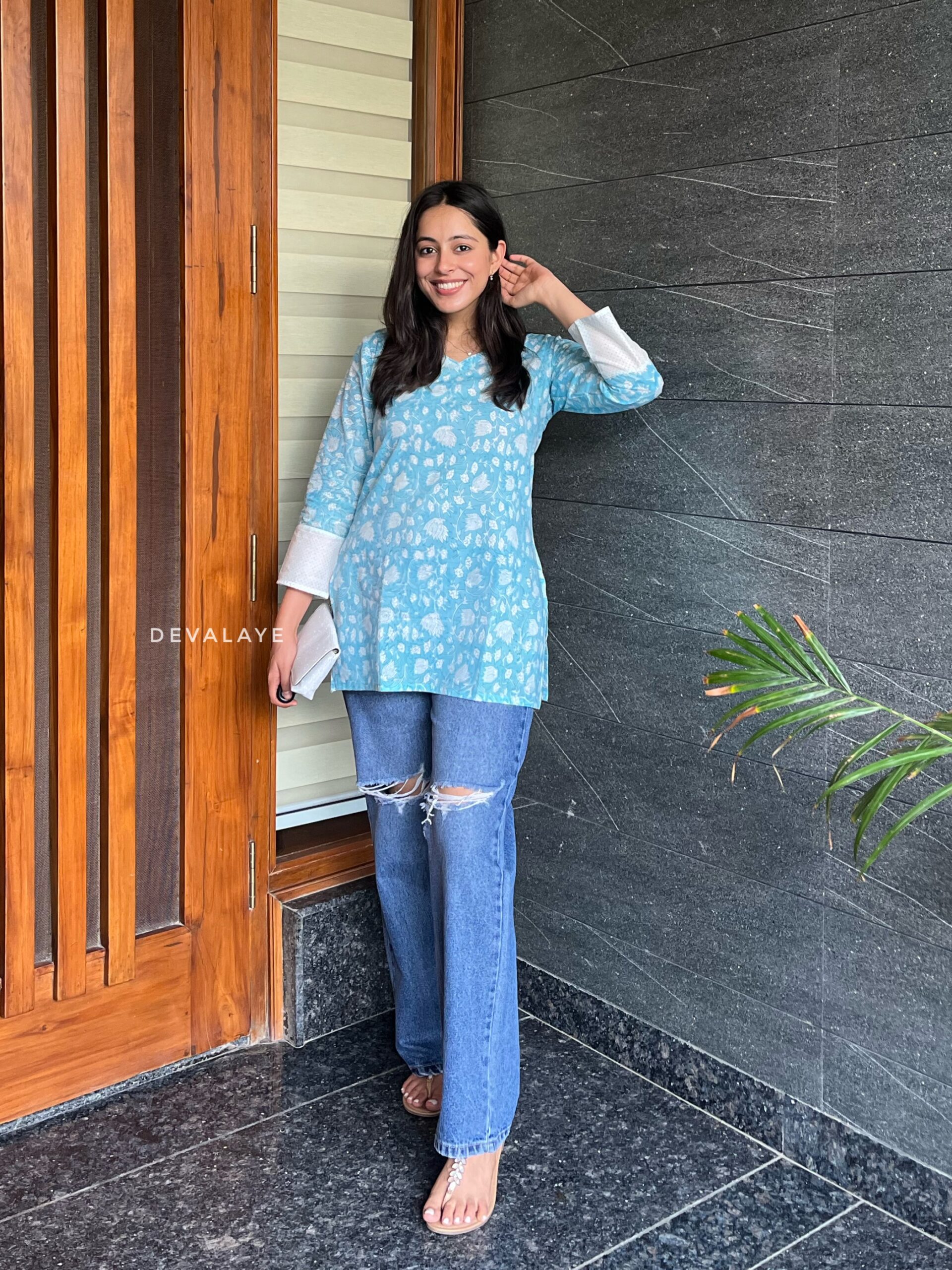 Sara Top Blue - Image 7