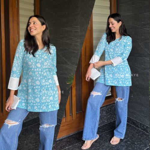 Sara Top Blue