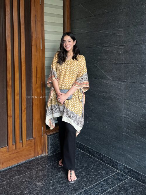Indie Kaftaan Mustard - Image 12