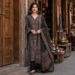 Rati Ajrakh Suit Set
