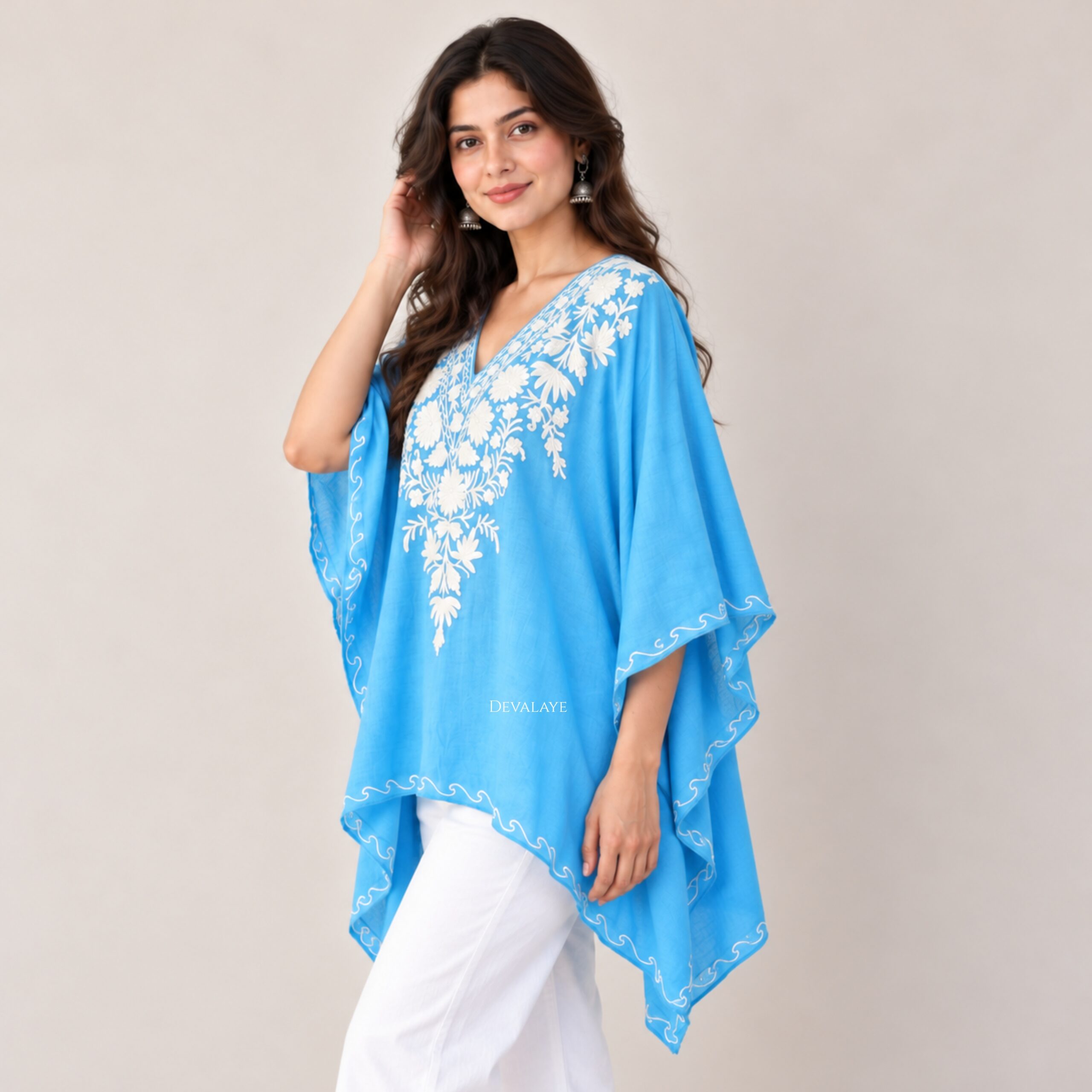 Rang Kaftaan Sky Blue - Image 3